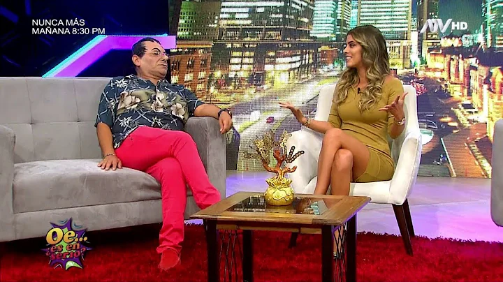 La bella Lucero Rubio en el sketch "Barandamedarn"...