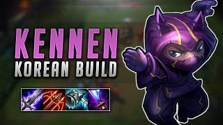 NEW KOREAN KENNEN BUILD ON HIT KENNEN OP Troll Builds That Work #12