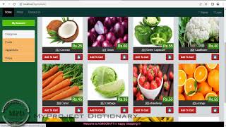 Online Selling Of Fruits and Vegetables Application Using PhP screenshot 4