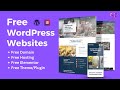 Create a free wordpress website with elementor  free domain  hosting