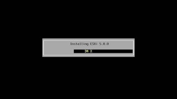 Installing VMware ESXi 5.0.0 vSphere 5