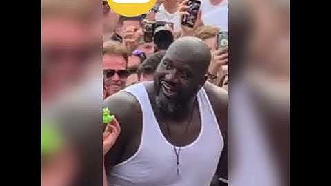 Thumbnail of Shaquille o Neal party at tomorrowland 😂