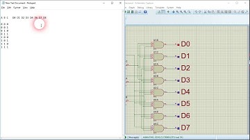 SIMULASI RANGKAIAN DECODER PADA PROTEUS