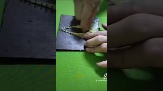 string art piramid tutorial