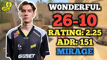🔥 W0NDERFUL (26-10) RT: 2.25 EU FACEIT RANKED (MIRAGE) +VOICE COMMS | ELO 3947 #cs2 #pov