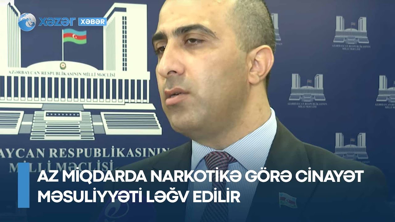 Az miqdarda narkotikə görə cinayət məsuliyyəti ləğv edilir