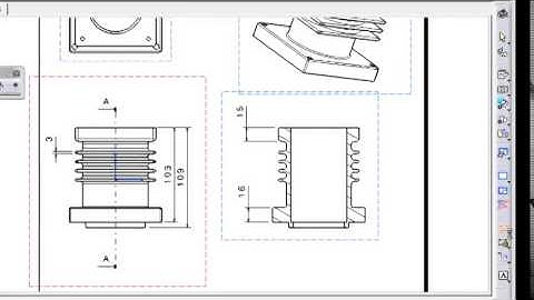 tutorial CATIA V5  Drawingdimensions and title box