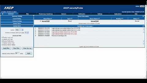 AKCP Product CD Interface Overview. (Part 7).flv