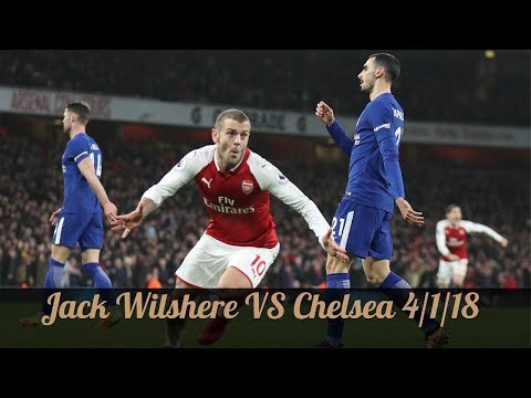 Jack Wilshere VS Chelsea | Premier League | Home| 3/1/2018 | HD |