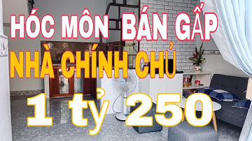 Bán nhà gần chợ Thới Tứ Hóc Môn. Giá rẻ, mua ở liền không cần sửa chữa