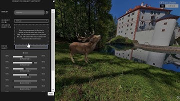 Placing 3D models within 360 photos and 360 videos