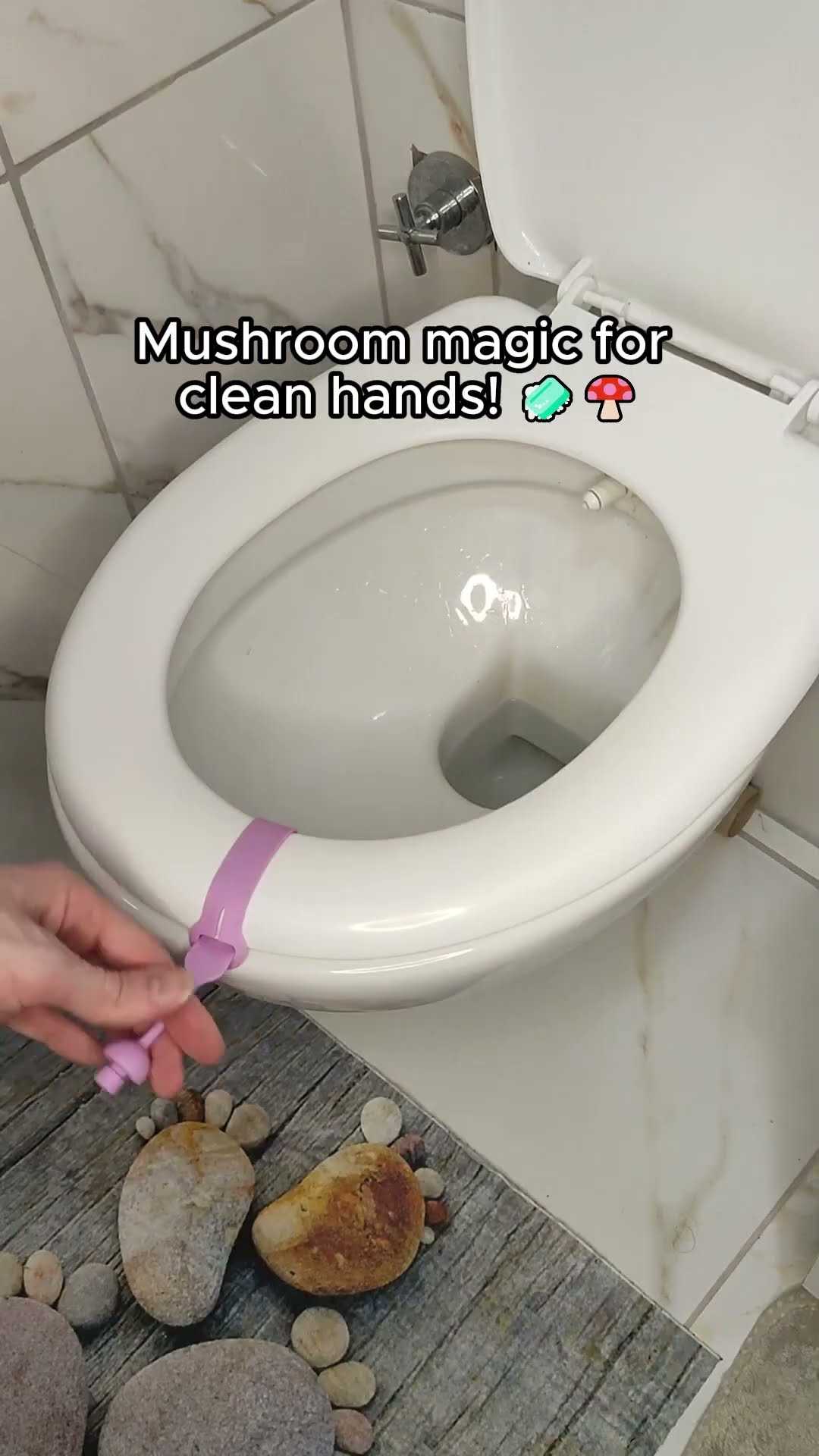 Mushroom Flexible Kids Toilet Seat Lifter ?✅ Product Link in Bio ( # 2013)