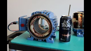 Pop Can Motor Rotor Demo