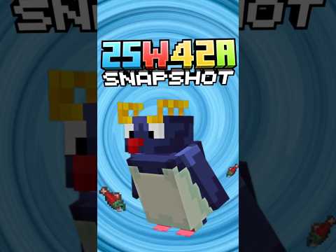 Майнкрафт снапшот 25w42a #minecraft #shorts