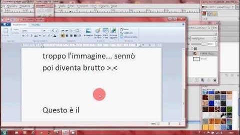 Creare scrollbox con immagine - Gimp