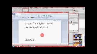 Creare scrollbox con immagine - Gimp