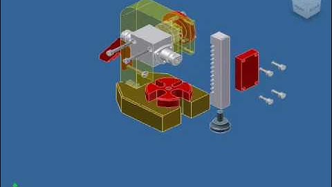 Arbor Press Animation in Inventor