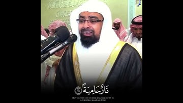 ( نارٌ حامية ) بكاء الشيخ ناصر القطامي #سورة_القارعة #قرآن