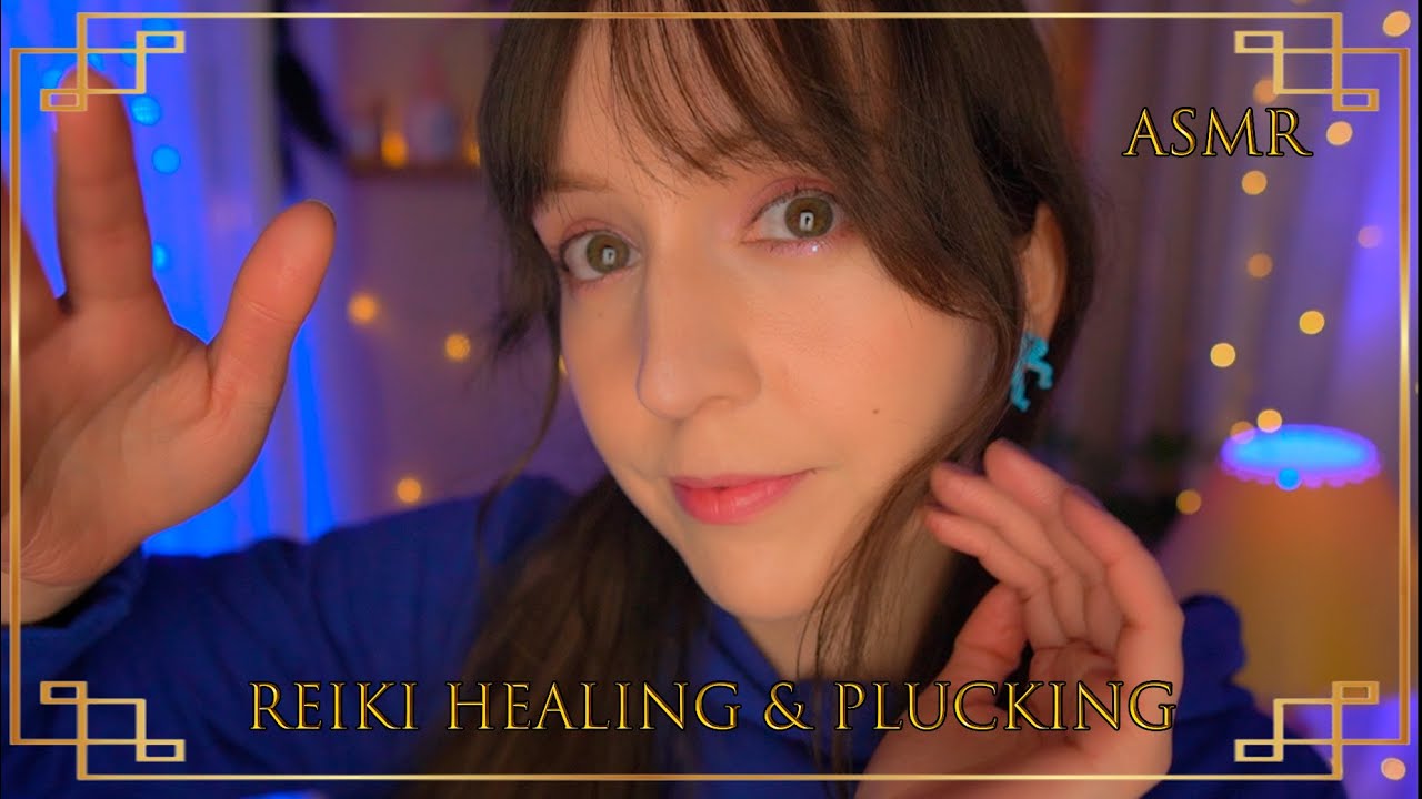 ⭐АСМР Рейки для исцеления [Sub] Тихая речь, звуки рук, музыка