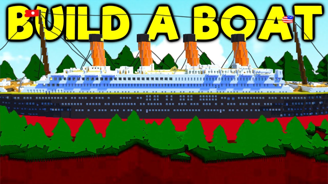 The Tiny Tanic Smallest Titanic Roblox Build A Boat For Treasure By Buildosaurus - roblox build a boat titanic