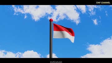 Cara Membuat Bendera Merah Putih  di Aplikasi Blender Terbaru