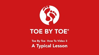 Toe By Toe  How To Videos 3 - A Typical Lesson