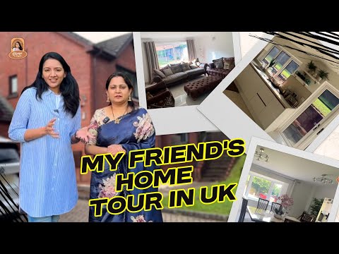 A Massive Indian-UK style House Tour | My Friends House in the UK