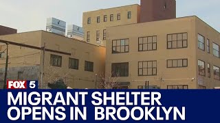 Migrant shelter opens in Gowanus, Brooklyn