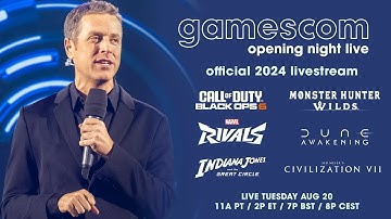 🔴GAMESCOM Opening Night Live 2024 ONL (Borderlands 4, Mafia: The Old Country, Secret Level)