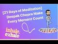 DAY1 Where does our time go  [21 Days of meditation] 🧘‍♂️