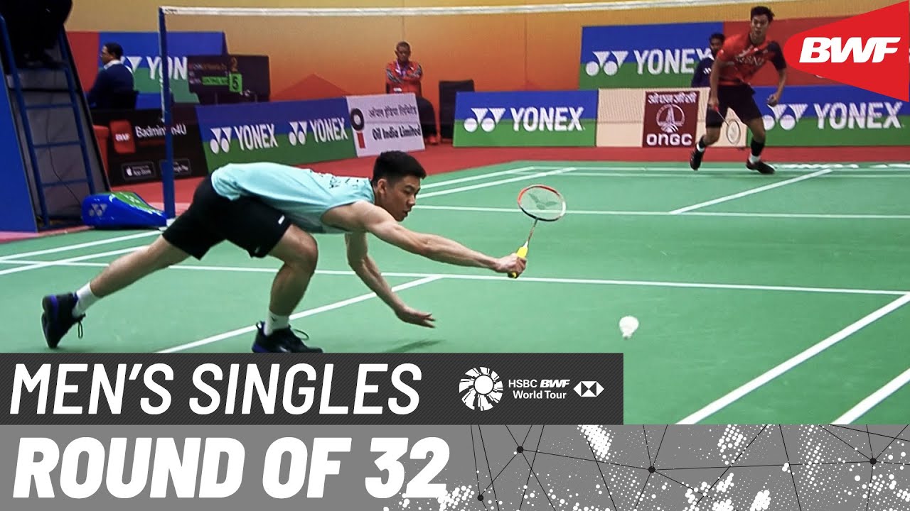 YONEX SUNRISE India Open 2023 Shesar Hiren Rhustavito (INA) vs