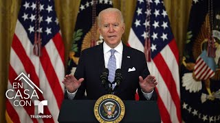 El presidente Biden anuncia nuevas medidas de salubridad para empleados públicos | Telemundo