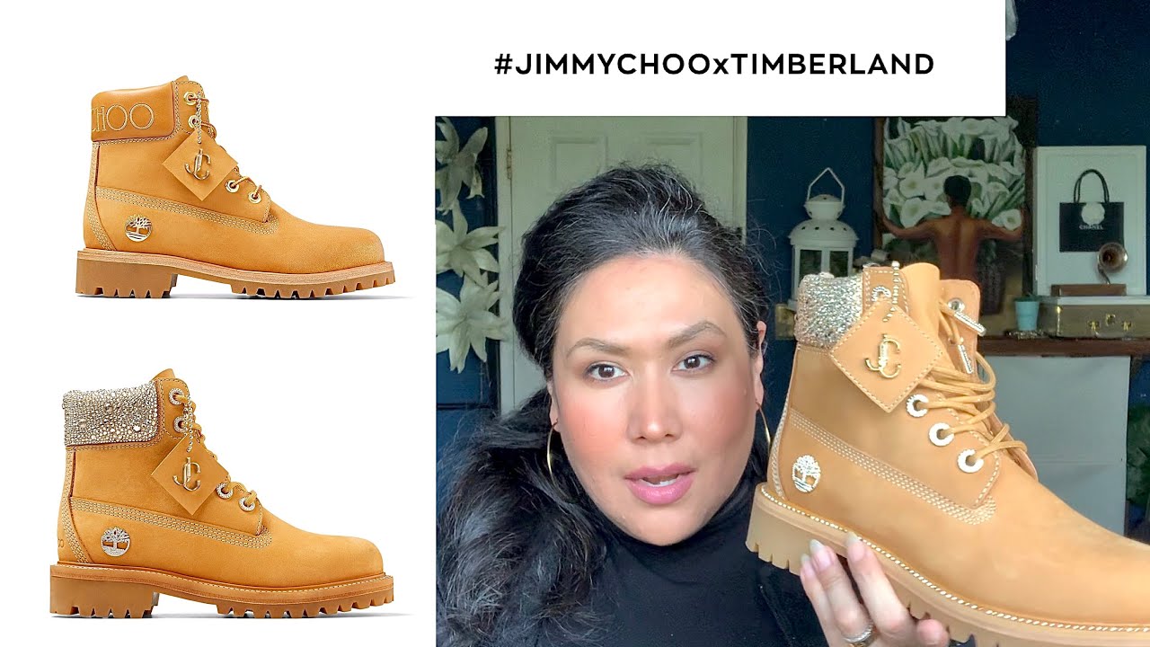 Timberland and Jimmy Choo Collaborated on Sparkly Boots