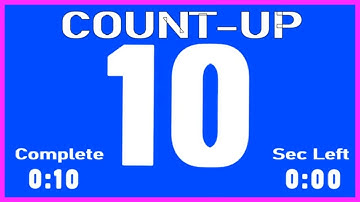 10 Second Timer with Countup