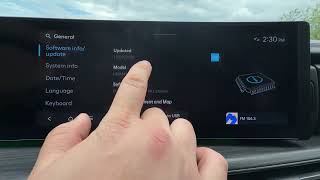 HYUNDAI Santa Fe V - How to Find Software Version and Update