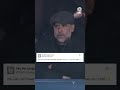 Pep in the house to watch Stockport vs Port Vale! 👀