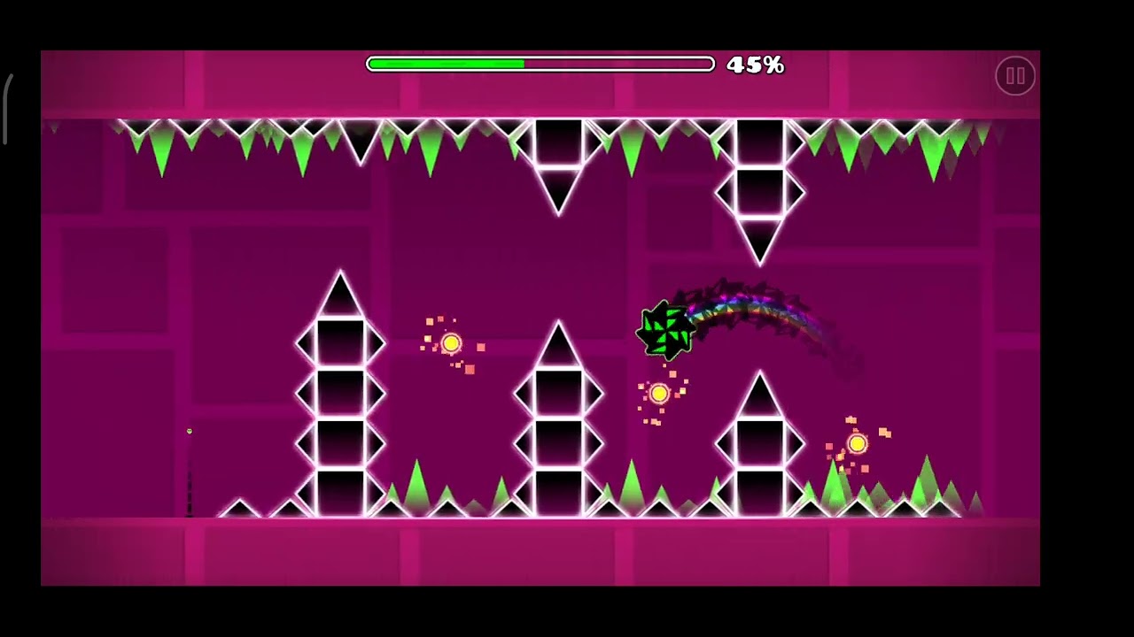 Waterfall geometry dash