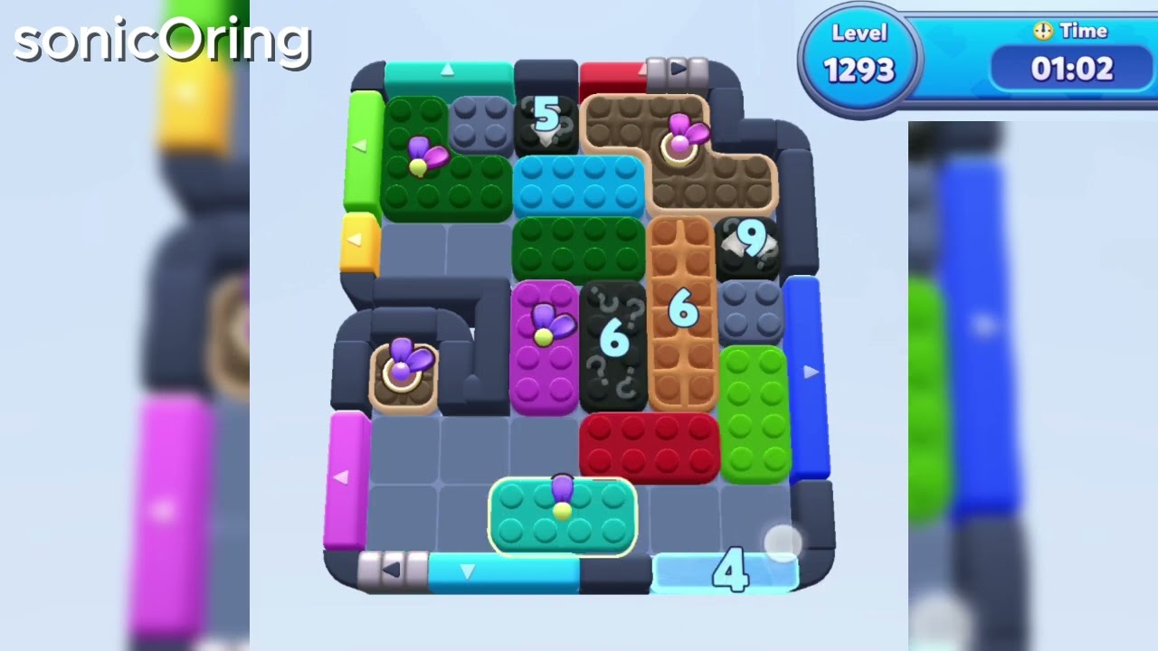 Color Block Jam Level 1293 - YouTube