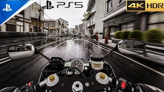 Ride 4 (PS5) Jogo de Moto Corrida na Pista Molhada na Cidade | NOOB AO PRO #02 | Gameplay 4k 60fps screenshot 3