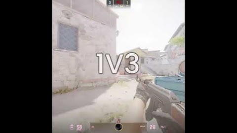 1V3 (4K) Cluch  #cs2 #cs2clips #cs2moments #cs2premier #cs2clutch