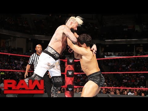 Enzo Amore vs. Noam Dar: Raw, Aug. 28, 2017