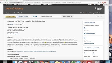 Importing Web of Sciences Citations Using The Mendeley Web Importer