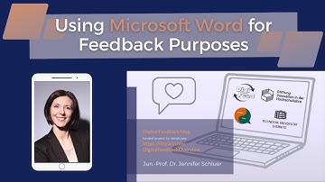 Using Microsoft Word for Feedback Purposes (Text Editor Feedback) #DigitalFeedbackMap