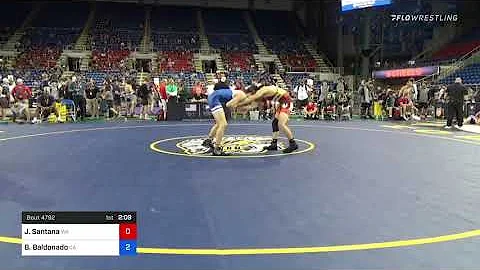 106 Lbs Round Of 64 - Julian Santana, Washington V...
