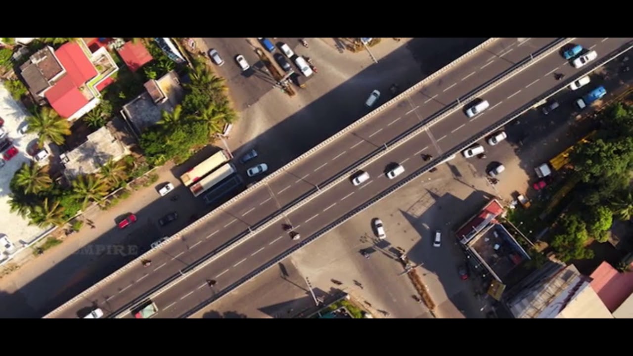 Kochi CIty | View from Drone | In Malayalam Movie | 2018