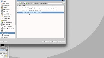 Install Photoshop brushes in Gimp