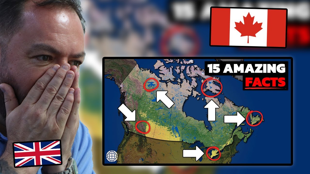 BRITS React to 15 Amazing Geography Facts About Canada