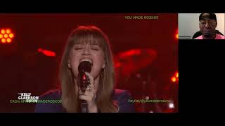 Kelly Clarkson - Sad But True (Metallica cover) Reaction #kellyclarkson #music