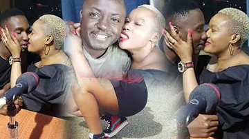 DON ZERA LIVE CHEW TAMALE JUNIOR IN STUDIO ||HERE IS  WHAT HAPPENED AFTER THE KISSING||