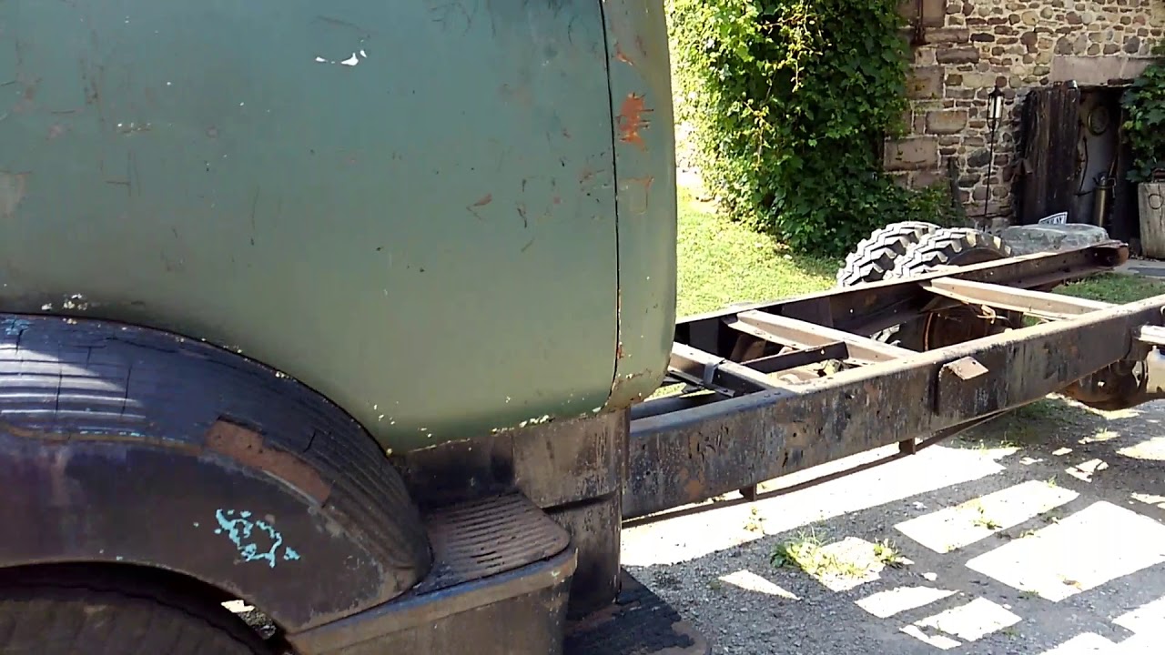 1954 COE 5 window, start up